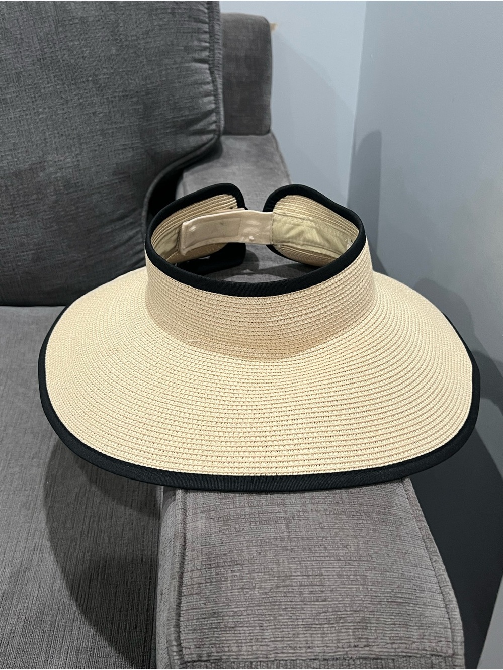 Camptrace Women's Straw Sun Visor Hat